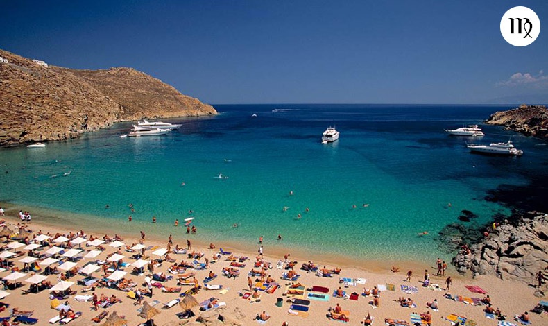 paralia-zodio5 Είστε πάντα προετοιμασμένη, ως Παρθένος και οργανωτική, θέλετε να ξέρετε τα καλύτερα πριν ετοιμάσετε τις βαλίτσες σας. Η Paradise στην Μύκονο είναι σίγουρα η παραλία που σας ταιριάζει