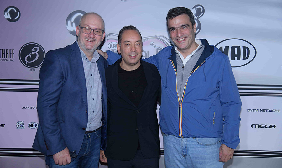 Μάριος Διανέλλος, Μανώλης Σταυρουλάκης, Ματθαίος Ματθαίου