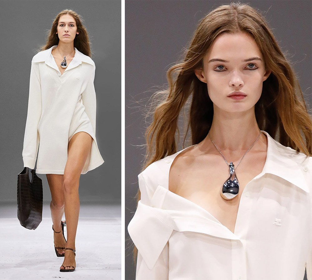 Από την πασαρέλα Courrèges άνοιξη-καλοκαίρι 2024 PHOTOS LOOKBOOK COURREGES