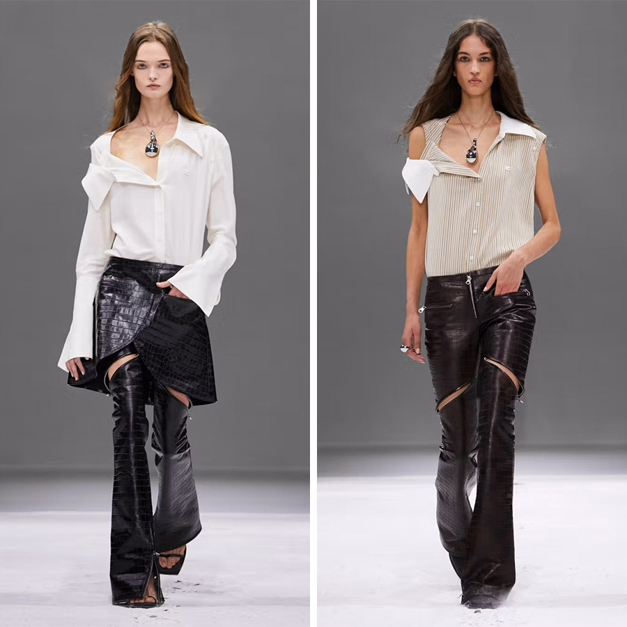 Από την πασαρέλα Courrèges άνοιξη-καλοκαίρι 2024 PHOTOS LOOKBOOK COURREGES