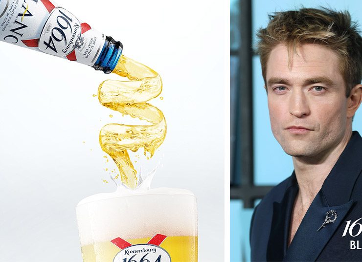 Ο Robert Pattinson είναι το νέο πρόσωπο της μπύρας1664 Blanc