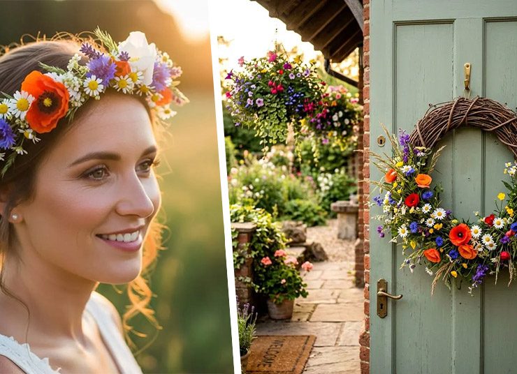 «Πιάστε» τον Μάη! Παπαρούνες και αγριολούλουδα για το μαγιάτικο στεφάνι