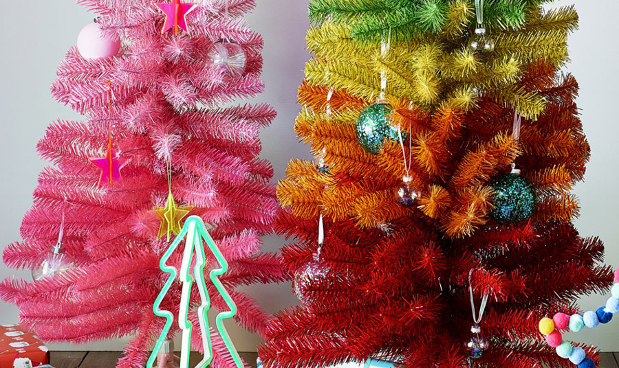 Τάση χριστουγεννιάτικο δέντρο: Πολύχρωμο, σαν ουράνιο τόξο!