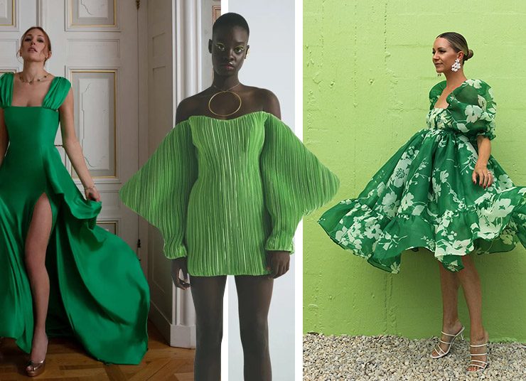 Η ανατρεπτική γοητεία ενός πράσινου φορέματος