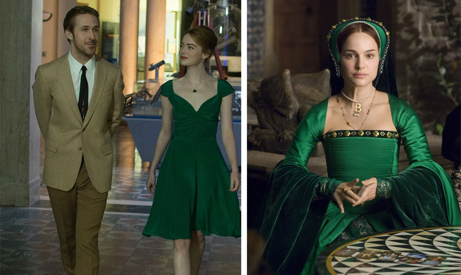 Η ‘Εμμα Στόουν «La la Land» με χαριτωμένο πράσινο φόρεμα // Η Νάταλι Πόρτμαν στο φιλμ «Η άλλη ερωμένη του βασιλιά», τραβά την προσοχή με το καταπράσινο στιλ της
