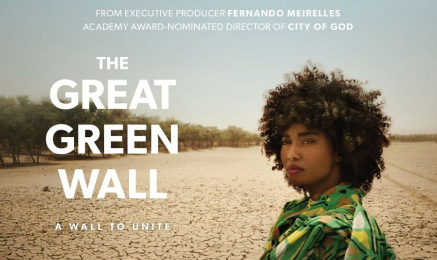 Η αφίσα του ντοκιμαντέρ The Great Green Wall με σύνθημα: το τείχος που ενώνει