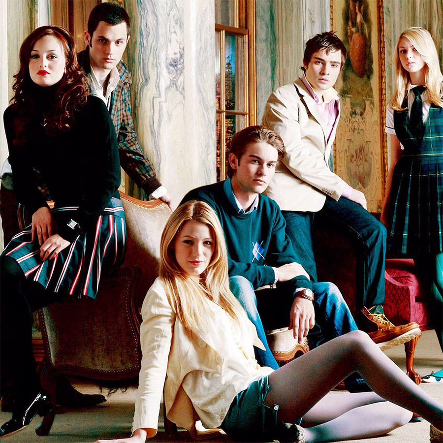 Πόστερ για την επιτυχημένη σειρά Gossip girl  