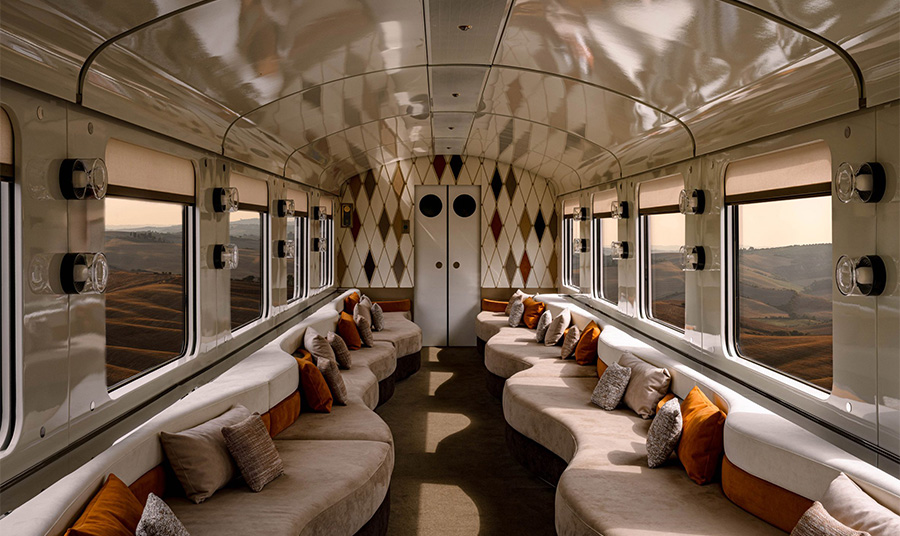Mια από τις σουίτες του Dolce Vita Orient Express  PHOTO LA DOLCE VITA ORIENT EXPRESS