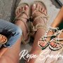 Rope sandals: Τα σανδάλια με σχοινιά είναι η άφιξη του καλοκαιριού
