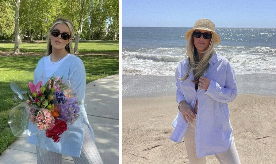 Η Lex Nicoleta που εισήγαγε και τον όρο «coastal grandma» ποζάρει με τα γυαλιά ηλίου της. Συνιστά να επιλέξετε γυαλιά ηλίου που έχουν κλασικό και διαχρονικό σχήμα όταν ψάχνετε για κάτι που θα είναι εγκεκριμένο… από την παραθαλάσσια γιαγιά