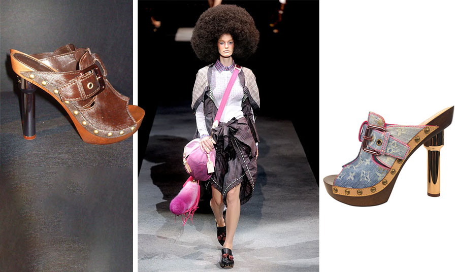 Ο Louis Vuitton εμπνεύστηκε από τα παραδοσιακά σαμπό, δημιουργώντας τη δική του εκδοχή και προκαλώντας την προσοχή στη συλλογή άνοιξη-καλοκαίρι 2010