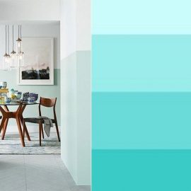 Προσπαθήστε να επιλέξετε τρεις αποχρώσεις - ανοιχτή, σκούρα και κάτι ανάμεσα