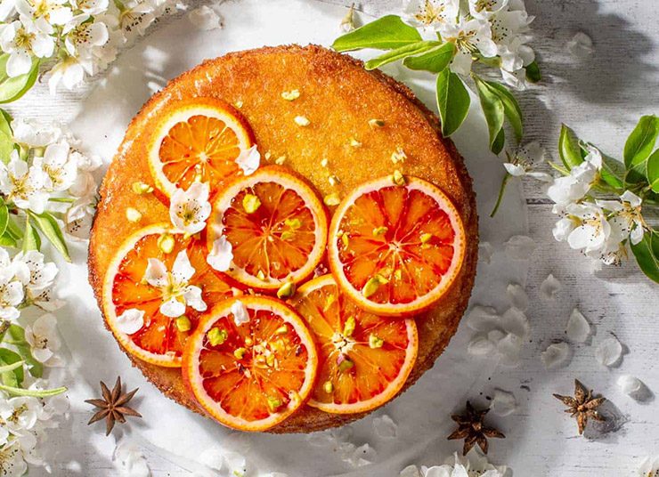 Σιροπιαστό κέικ με πορτοκάλι από την Τυνησία! Η γεύση του ανοιξιάτικου ήλιου!