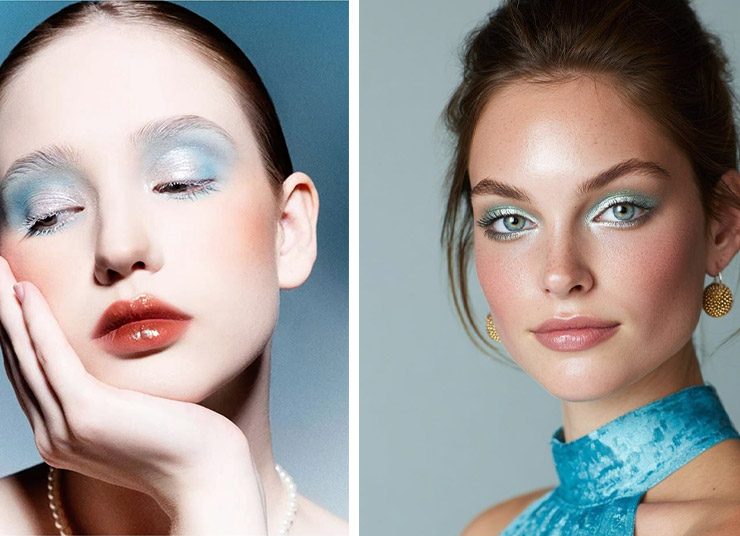 Η σκιά ματιών παγωμένο γαλάζιο κάνει δυναμική επιστροφή!