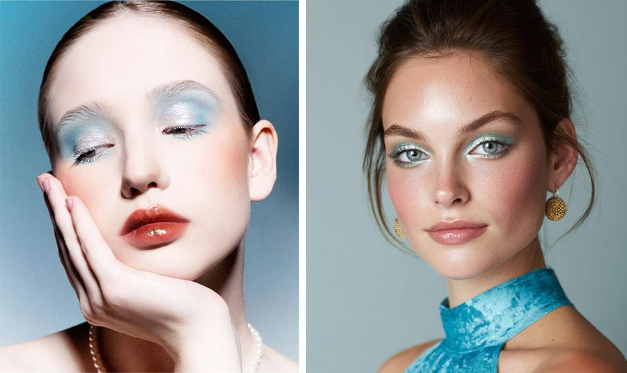 Η σκιά ματιών παγωμένο γαλάζιο κάνει δυναμική επιστροφή!