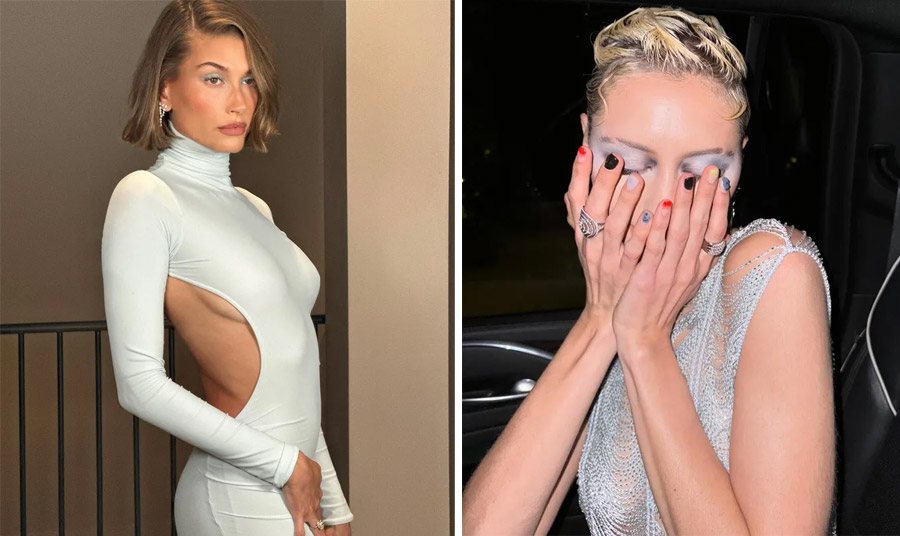 H Ηailley Bieber υιοθέτησε το «παγωμένο βλέμμα» PHOTO @haileybieber // Η Iris Law έχει εμφανιστεί να φοράει παγωμένη μπλε σκιά ματιών σε όλο το βλέφαρο για μια εντυπωσιακή εμφάνιση PHOTO @irislaw