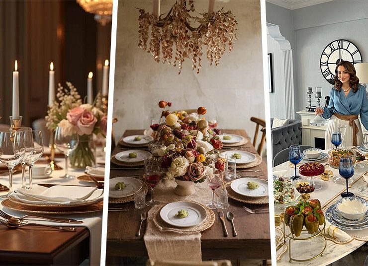 Πώς θα στρώσουμε ένα τραπέζι για κάθε είδους δείπνο;