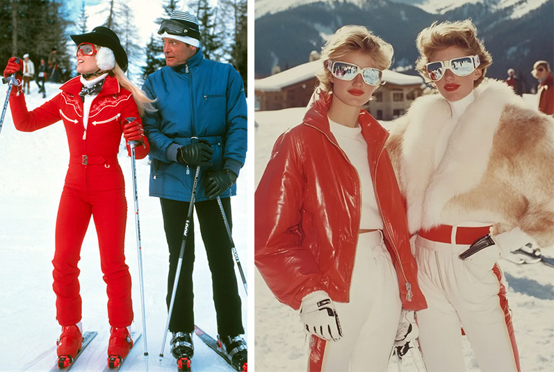 Lynn Holly Johnson και Roger Moore, 1981 PHOTO REX FEATURES //  Το στυλ του 1980 PHOTO VIA PINTEREST