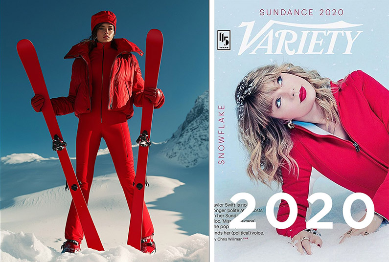 PHOTO VIA PINTEREST // H Taylor Swift με το εμβληματικό στυλ Bogner 2020 PHOTO BOGNER 