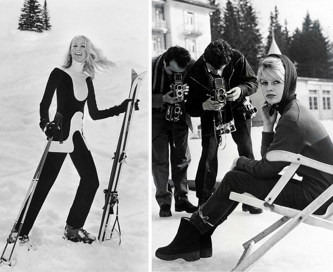 Στυλ Pucci PHOTO VIA PINTEREST // Η Μπριζίτ Μπαρντό στις Γαλλικές Άλπεις PHOTO PINTEREST