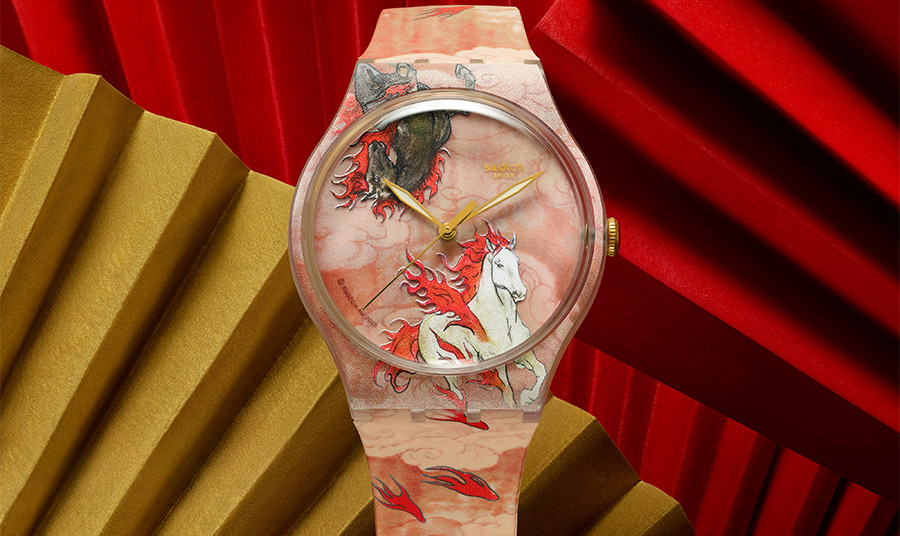 Η Swatch γιορτάζει τη Χρονιά του Αλόγου με το Riding the Clouds
