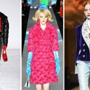 Εντυπωσιακά γάντια τόσο στα χρώματα όσο και στο στιλ είναι πολύ της μόδας! Versace // Jeremy Scott // Dolce&Gabbana