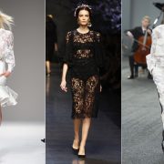 BALMAIN // DOLCE&GABBANA // ERDEM