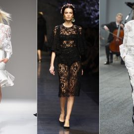 BALMAIN // DOLCE&GABBANA // ERDEM