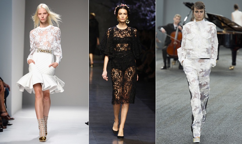 BALMAIN // DOLCE&GABBANA // ERDEM