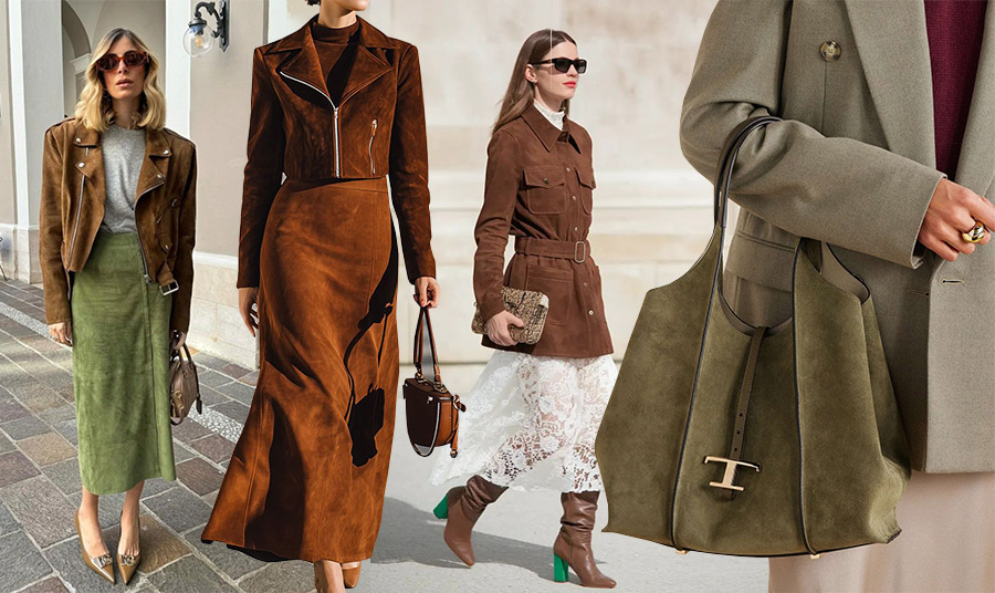 Το σουέντ είναι πάλι εδώ: Προσθέστε την πιο πολυτελή υφή της σεζόν στις εμφανίσεις σας