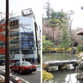 Οι δύο όψεις του Κιότο, το πολύβουο κέντρο του και η γαλήνια ατμόσφαιρα στους κήπους