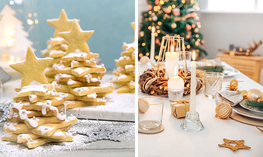 tefal-20xmas-glyko-asteri2 Αστέρια λοιπόν, και για το νόστιμο και «θεαματικό» γλυκό! // Ακόμη και αν είστε οπαδοί του μίνιμαλ, ο συνδυασμός του λευκό με το χρυσό βρίσκει εφαρμογή. Απλά λευκά σερβίτσια και κεριά με χρυσά αστεράκια, μπαλίτσες και ένα στεφανάκι για το κέντρο του τραπεζιού και όλα έτοιμα!