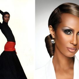 Η "μαύρη γαζέλα" των '70s, Iman σε φωτογράφηση της Vogue // Ένα από τα θαυμάσια πορτρέτα της
