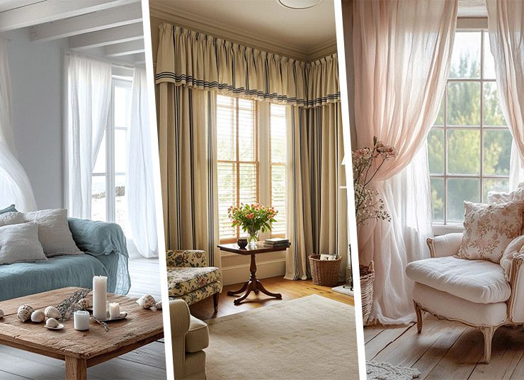 Πώς να προσδιορίσετε αν το σαλόνι σας χρειάζεται βαριές ή ελαφριές κουρτίνες;