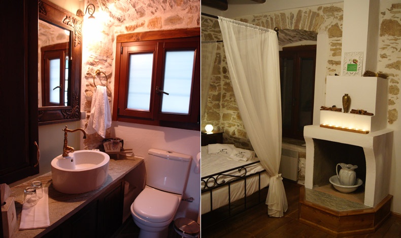 Ο ξενώνας διαθέτει 4 υπνοδωμάτια και 3 μπάνια, όλα με προσοχή στη διακόσμηση και στο «χαλαρωτικό» στιλ