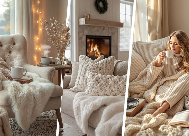Iδέες για φθινοπωρινή ζεστασιά με τα κατάλληλα υφάσματα