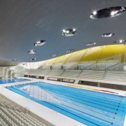 Το βραβευμένο κολυμβητήριο που έφτιαξε για τους Ολυμπιακούς Αγώνες του Λονδίνου του 2012 (φωτο: Hufton + Crow)