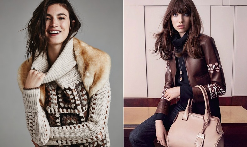 Από την καμπάνια Free People φθινόπωρο/χειμώνας 2015-16 (φωτό: Anthony Nocella) // Tod?s φθινόπωρο/χειμώνας 2015-16